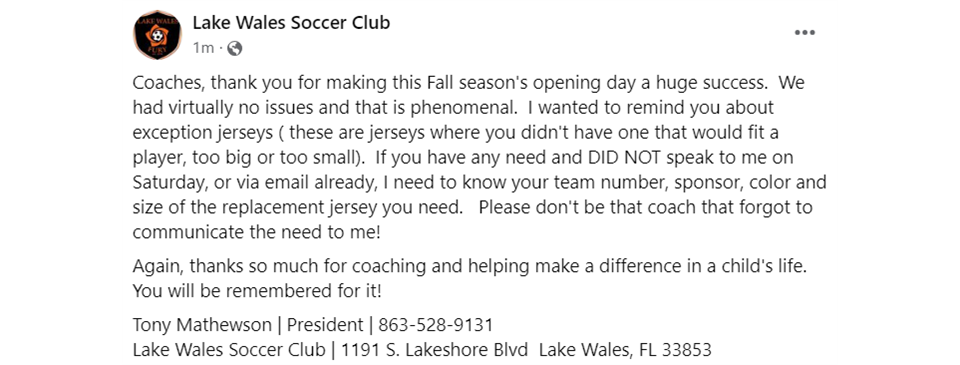 Fall 2023 First Saturday Update